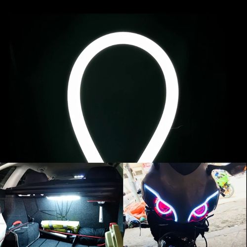 Generic Bande de phare Led DRL étanche et flexible pour voiture