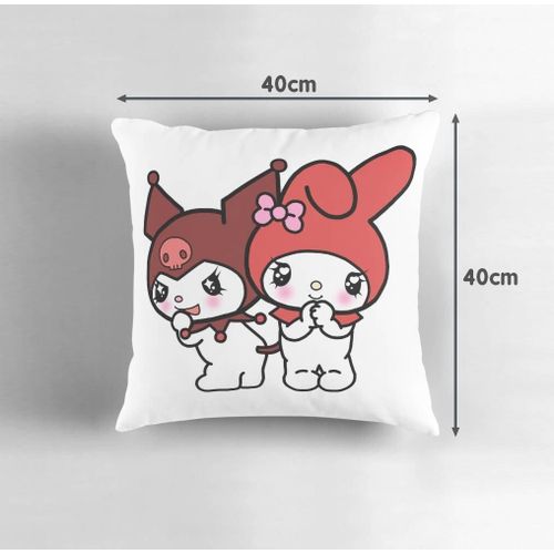 product_image_name-Generic-Pillowcase Kuromi & My Melody Valentines - Taie D'oreiller Imprimée-2