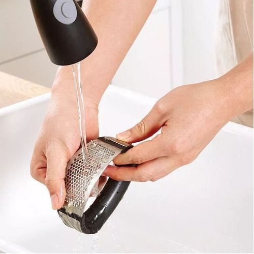 Presse-Ail, Coupe-Ail Acier Inoxydable Manuel,Gingembre Smasher Crusher  Squeezer Trancheur Aides De Cuisine Facile À Utiliser[P88] - Cdiscount  Maison