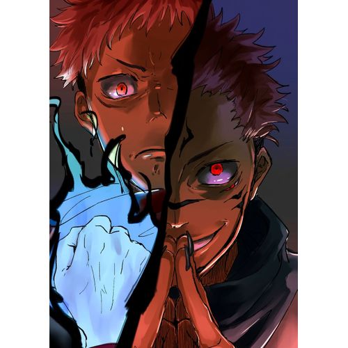 product_image_name-Generic-Sukuna jujutsu kaisen  Style 2 Poster Chambre Haute Qualité-1