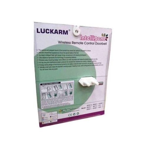 product_image_name-Generic-Sonnette de porte sans fil intelligente avec télécommande, 32 musiques, Sonnette prise-4