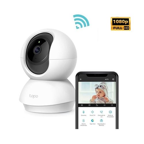 TP-Link Caméra Surveillance WiFi,Tapo C200 camera ip 1080P sans Fil avec  Vision Nocturne