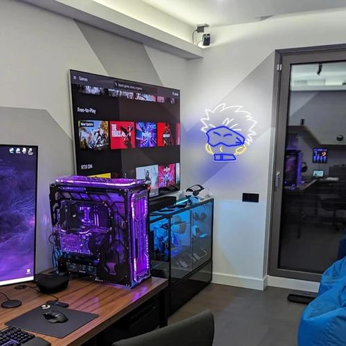 product_image_name-Generic-Anime Jujutsu Kaisen Gojo Satoru Led Neon Light Sign Aesthetics For Wall Decor Game Room Party Man Cave Decor Birthday Gift-2