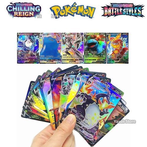 Generic Pokemon Lot de 20 Cartes Pokémon + 5 Cartes Bonus Cadeau ! à prix  pas cher