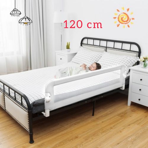 Generic barrière de lit pliable pour bébé, 50x120 cm, barrière de