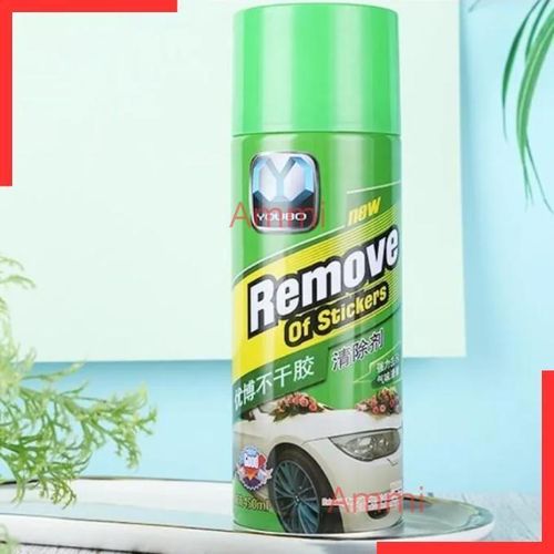 product_image_name-Generic-Spray pour nettoyer les taches de colle, Spray dissolvant les autocollants sur les voitures, Dissolvant adhésif 450 ml-1