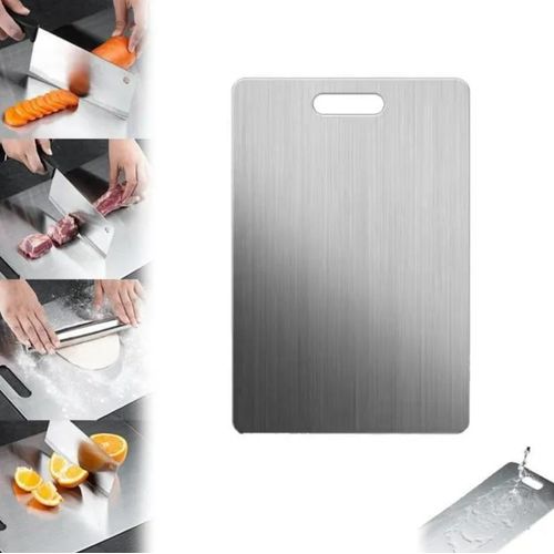 product_image_name-Generic-لوح تقطيع من الفولاذ المقاوم للصدأ، ذو وجهين، رقيق وغير قابل للانزلاق-1