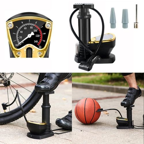 Generic Mini pompe à pied pour vélo, Portable, gonfleur de pneus
