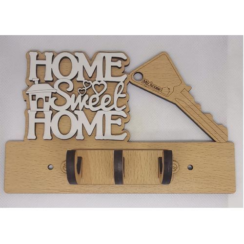 SirHoldeer Porte Clef Mural Design, Home Sweet Home Decoration