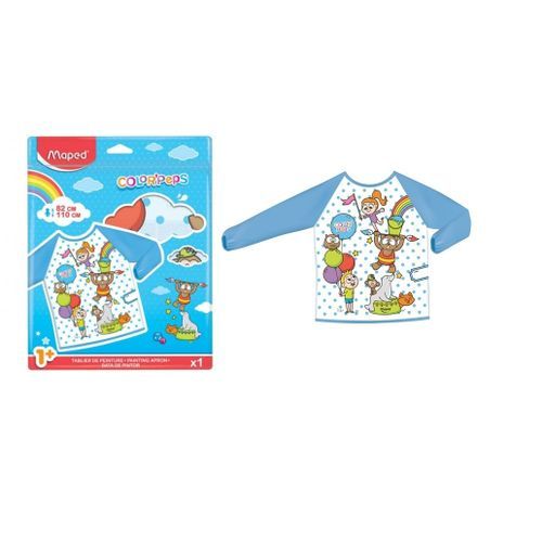 Maped TABLIER EARLY AGE DE PEINTURE ENFANTS COLOR'PEPS POUR AGE 18 MOIS À 5  ANS à prix pas cher