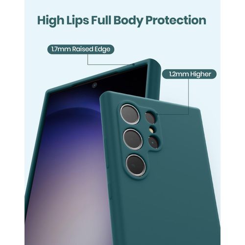 product_image_name-Case-Pochette silicone vert pour Samsung Galaxy S24 ultra-2