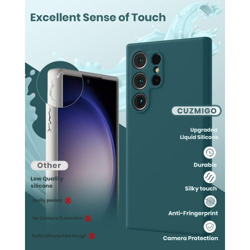 product_image_name-Case-Pochette silicone vert pour Samsung Galaxy S24 ultra-3