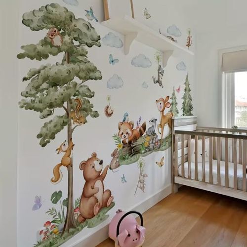 Generic  La Forêt Sticker Mural Adhésif - image 5