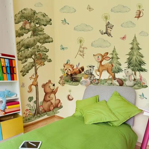 Generic  La Forêt Sticker Mural Adhésif - image 7
