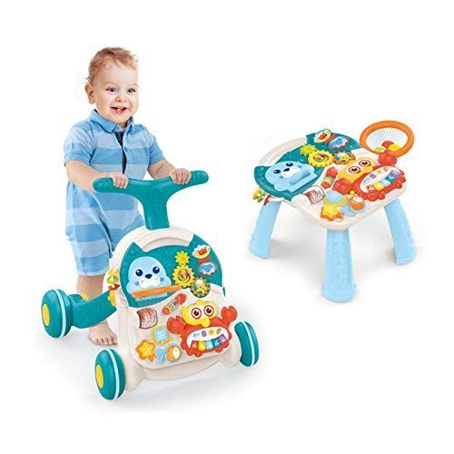 Trotteur avec table musicale pour bébé