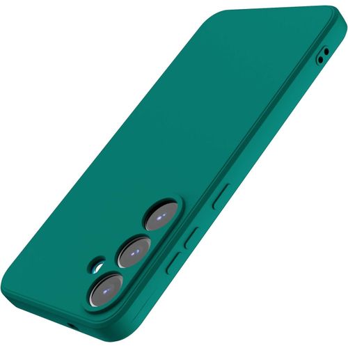 product_image_name-Case-Couqe silicone vert pour samsung calaxy s25 5G-5