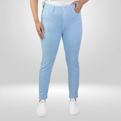 Jean bleu ciel femme outlet