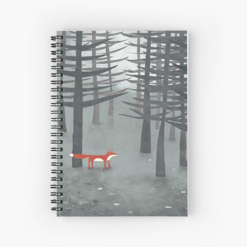 Generic The Fox and the Forest Spiral Notebook Bloc note