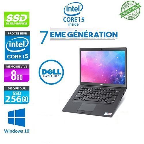 PC portable Dell - Ordinateur PC portable - Disque SSD