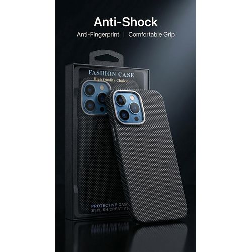product_image_name-Generic-Coque iPhone 13 Pro Max Carbone Antichoc – Pochette Protection Caméra Métal-2