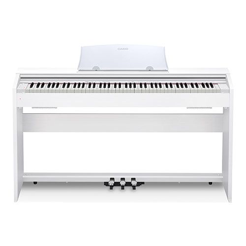 Casio PIANO DIGITAL PRIVIA PX-770WEC2 (BLANC) à prix pas cher