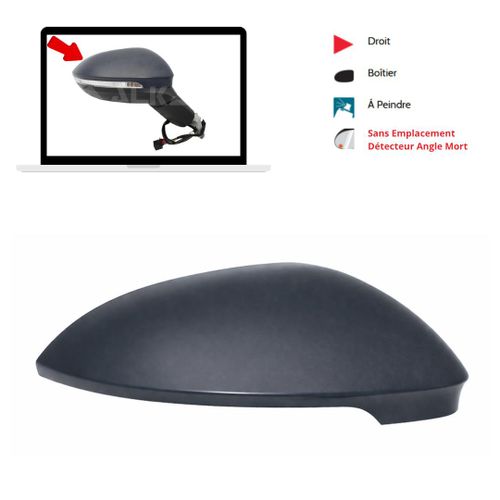 product_image_name-Generic-Cache Rétroviseur Droit pour Volkswagen ID.3 (E11)-2