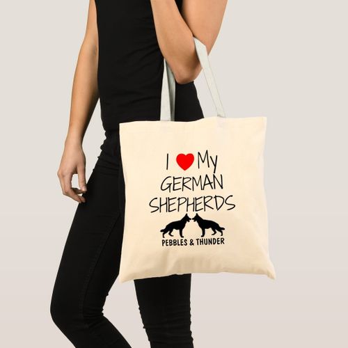 product_image_name-Generic-Personalized tote Bag I like my two German shepherds Unique, haute qualité-1