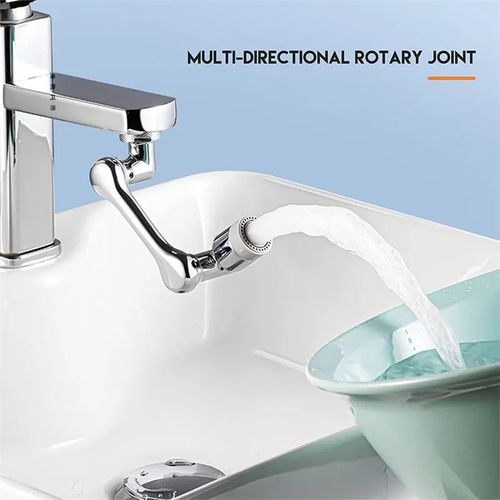 Generic Robinet Rotatif 1080° Tête Extension Robinet Pour Lavabo Cuisine  Salle De Bain à prix pas cher