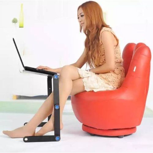 Generic Table de Lit pour PC Portable Inclinable avec 2