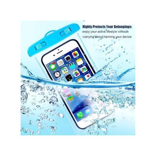 product_image_name-Generic-Pochette Imperméable -Sac Étanche contre l'eau Pour Téléphone- bleu-1