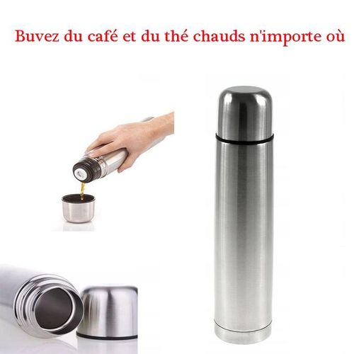 Thermos Café, Bouteille Thermique, Acier Inoxydable Pour Boissons Chaudes  et Froides (500ML) : : Cuisine et Maison