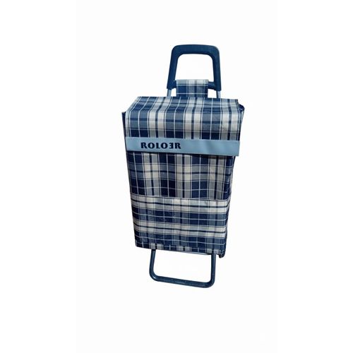 product_image_name-Generic-عربة تسوق قابلة للطي بنمط مربعات – خفيفة الوزن، متينة وسعة كبيرة – متعددة الألوان-2