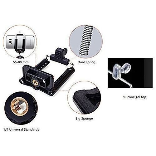 product_image_name-tripod-حامل ثلاثي القوائم تريبود 3110 للكاميرا المحمولة والمحمولة مع حامل كليب المحمول متوافق مع جميع الهواتف الذكية والكاميرا-6