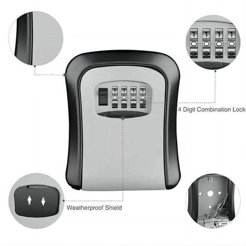 product_image_name-Generic-صندوق قفل بكلمة مرور جداري من PVC، مضاد للسرقة-4