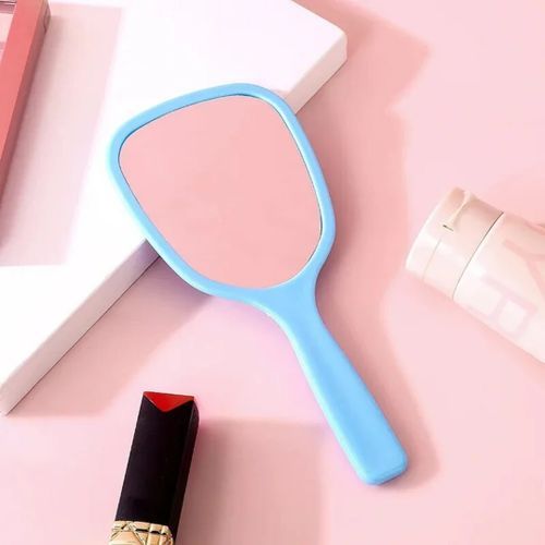 product_image_name-Generic-مرآة يد محمولة باليد، مرآة مكياج للسفر، مرآة مستحضرات تجميل محمولة بمقبض، مرآة شخصية، مرآة زينة-3
