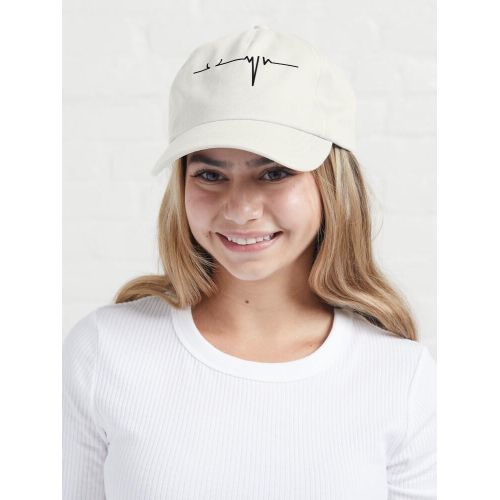product_image_name-Generic-casquette personnalisée T-shirt cœur de guitare lisse essentiel casquette blanc unique-2