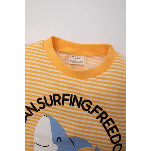 product_image_name-Defacto-تيشيرت ولادي بطبعة سمك قصة عادية-3