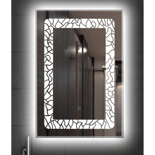 SM MIROIR LED touche tactile pour salle de bain 80/60cm à prix pas