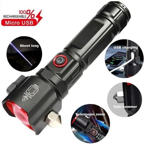 Generic Lampe Flashlight d'Urgence Multifonction P90 - Éclairage Latéral & USB