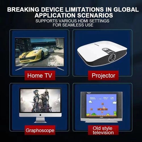 DATA FROG Retro Video Game Console 2.4G Wireless Console Game Stick 4k