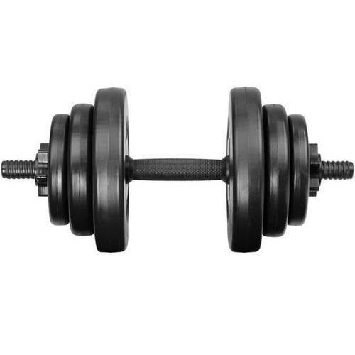 Generic Haltère Musculation 10KG Haltères VINYL