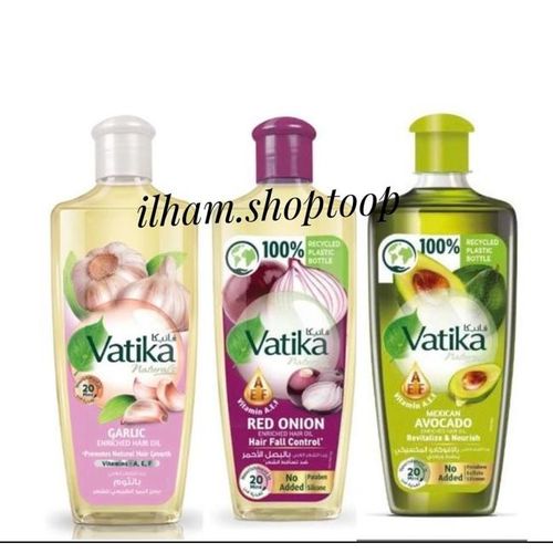 product_image_name-Vatika-مجموعة زيوت الشعر - بصل أحمر، أفوكادو و ثوم (200 مل * 3)-1