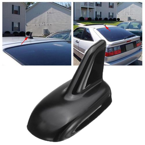 1pcs Voiture Requin Fin Antenne Autoradio Antennes Fmam Signal Protection  Aérienne Universel Voiture Toit Antennes Voiture Stylisme Physique