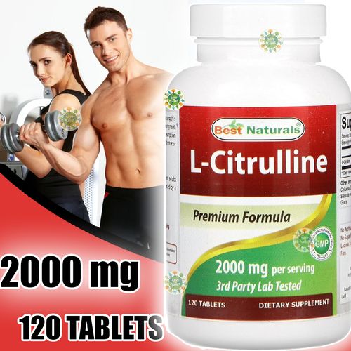 product_image_name-Best Naturals-Best Naturals, L-citrulline, 2000 mg, 120 comprimés (1000 mg par comprimé)-1