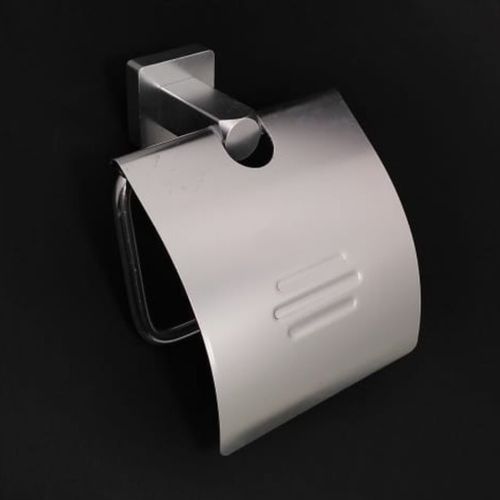 Generic Support de rangement avec support de papier toilette en aluminium à  prix pas cher