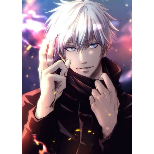 product_image_name-Generic-Jujutsu kaisen gojo  Style 5 Poster Chambre Haute Qualité-1