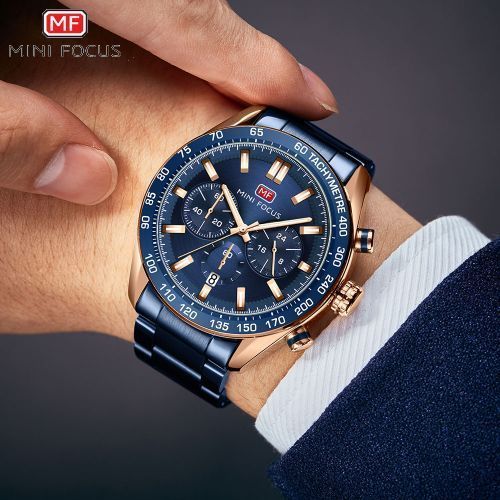 Mini Focus montre haut de gamme marque chronographe sport tanche