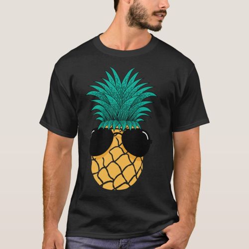 Generic Amour d x27 ananas T shirt classique