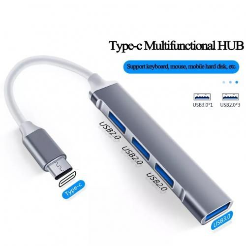 Generic Adaptateur multi-répartiteur USB C, HUB 3.0, Type C 3.1, 4