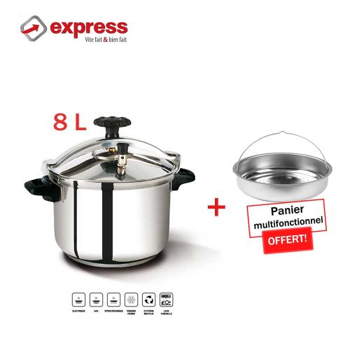 Express COCOTE AUTOCUISEUR INOX 8L à prix pas cher